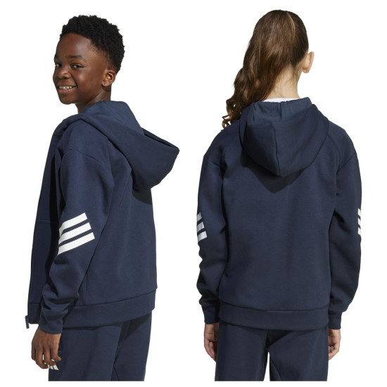 Adidas Παιδική ζακέτα Future Icons 3-Stripes Full-Zip Hoodie Adidas Παιδική ζακέτα Future Icons 3-Stripes Full-Zip Hoodie